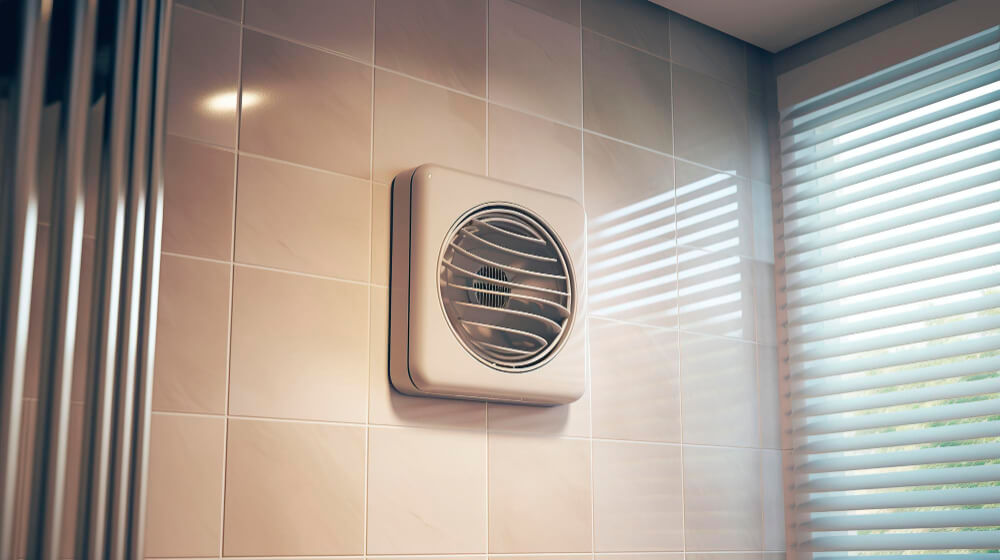 Основные виды вентиляции для душевых кабин
