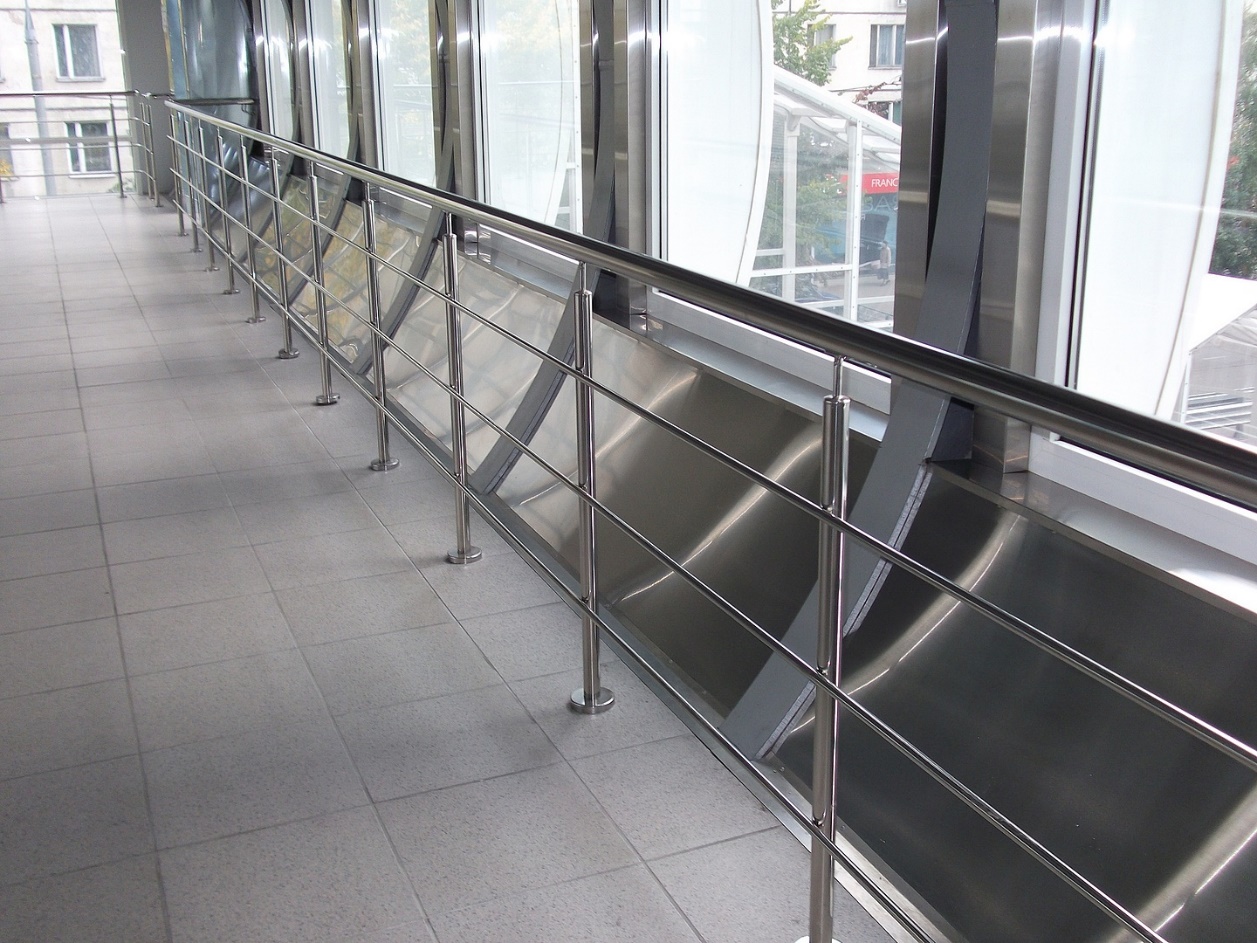 Перила из нержавеющей стали