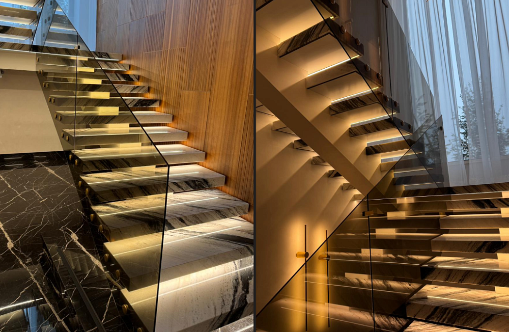 Проекты ограждений из стекла ООО "Альбион Гласс"