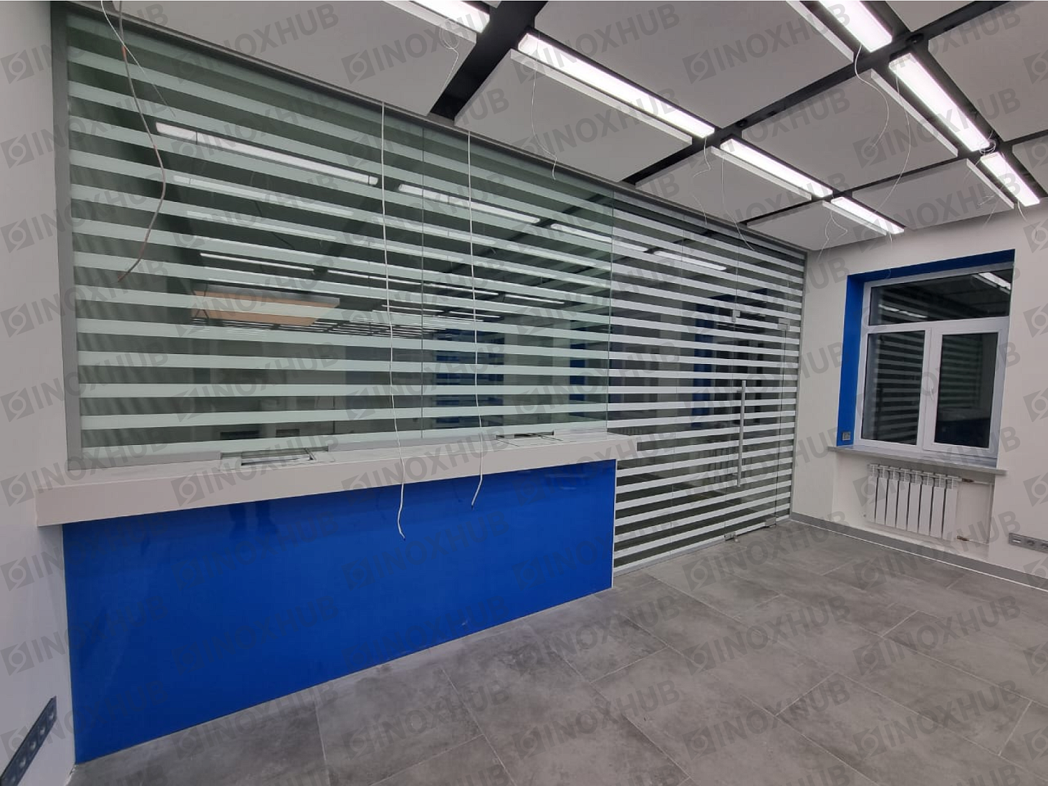 Проект остекление офиса "Газпром" в г. Ставрополь