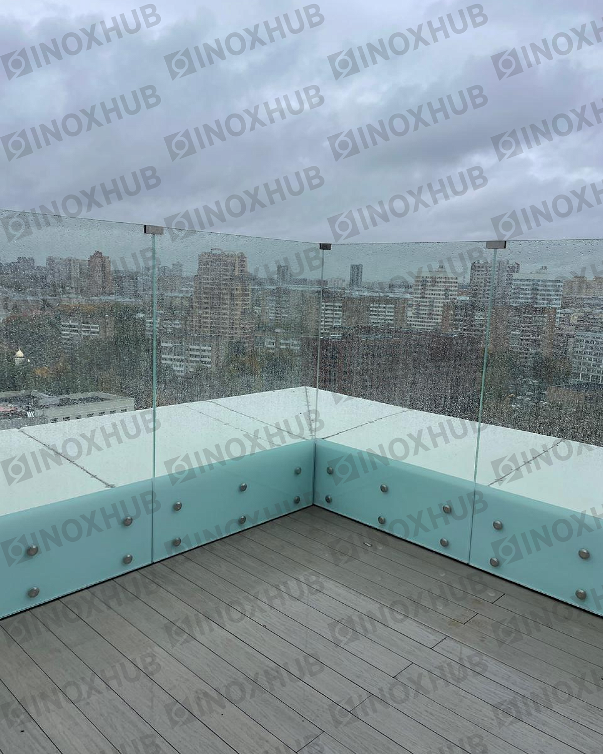 Проекты ограждений из стекла ООО "Альбион Гласс"