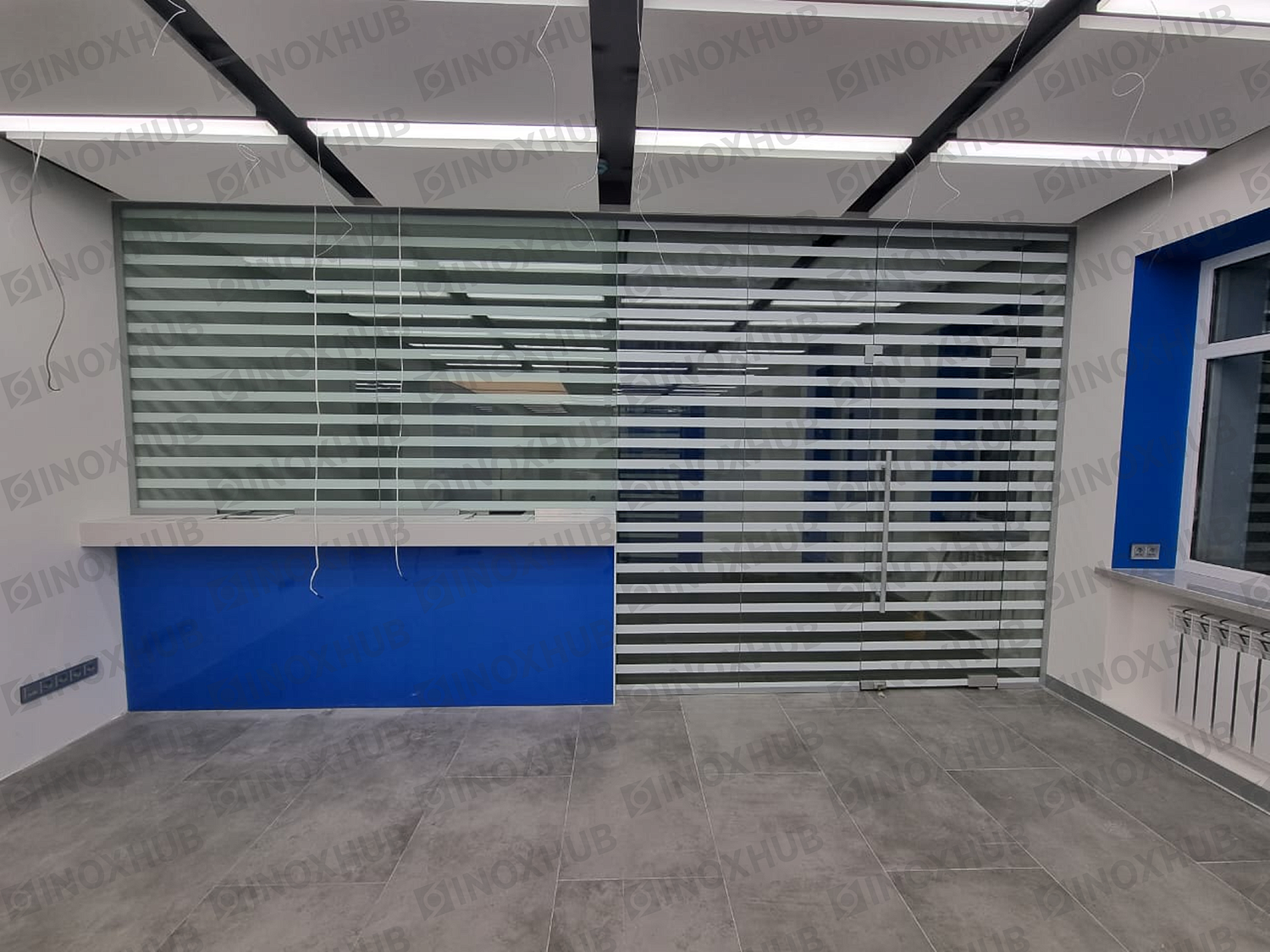 Проект остекление офиса "Газпром" в г. Ставрополь