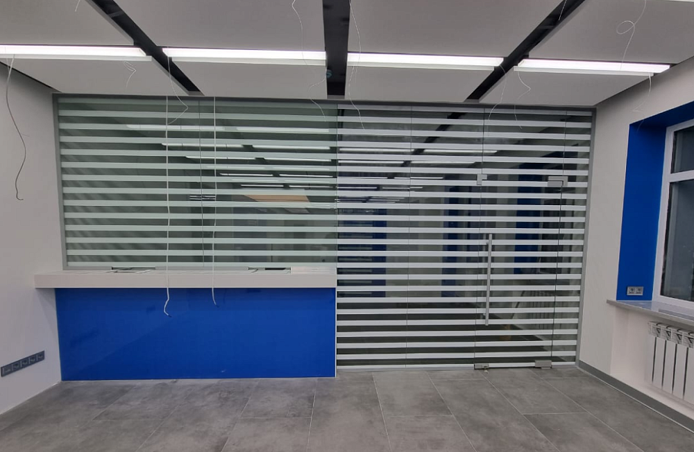 Проект остекление офиса "Газпром" в г. Ставрополь