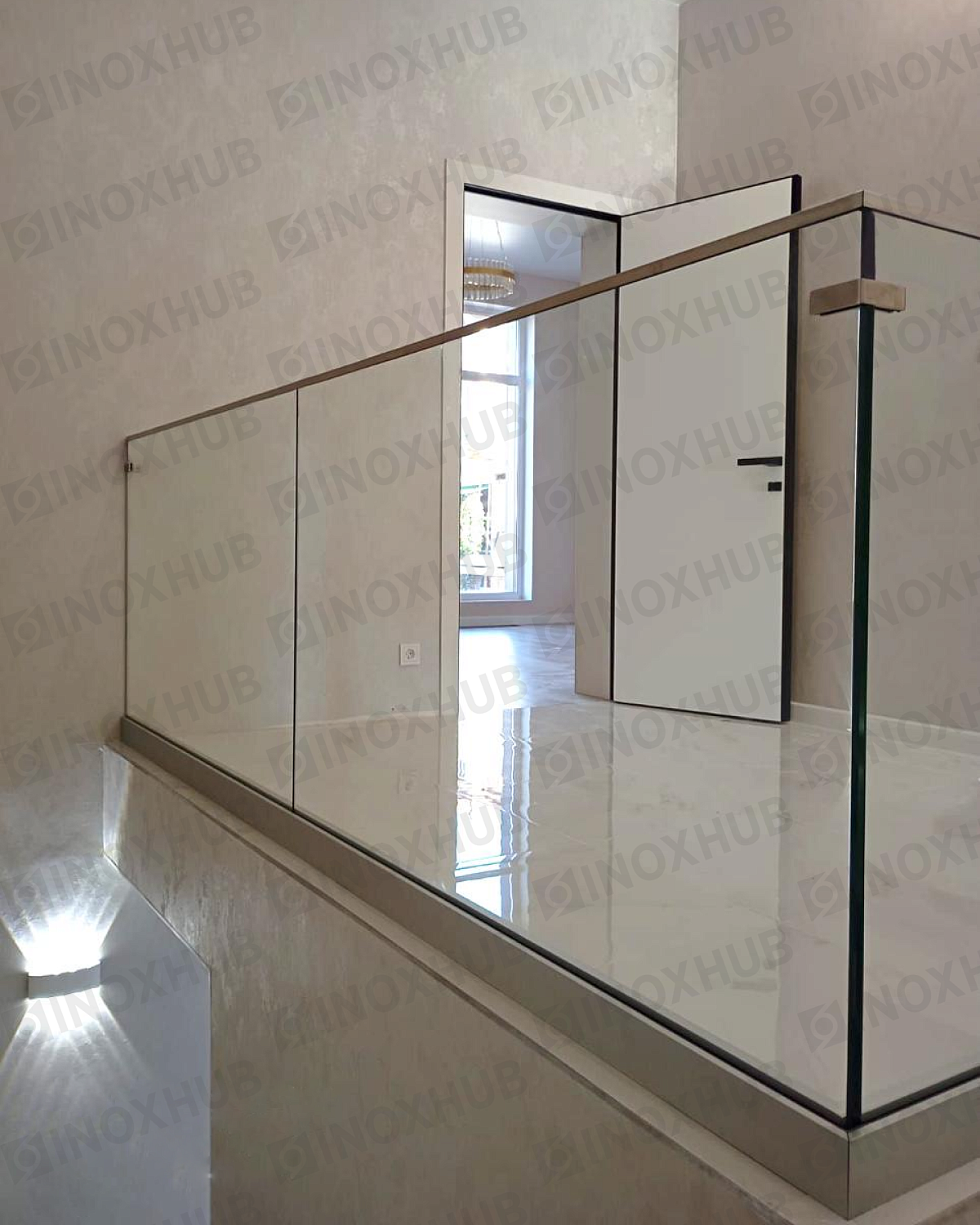 Проект стеклянные ограждения, г. Геленджик