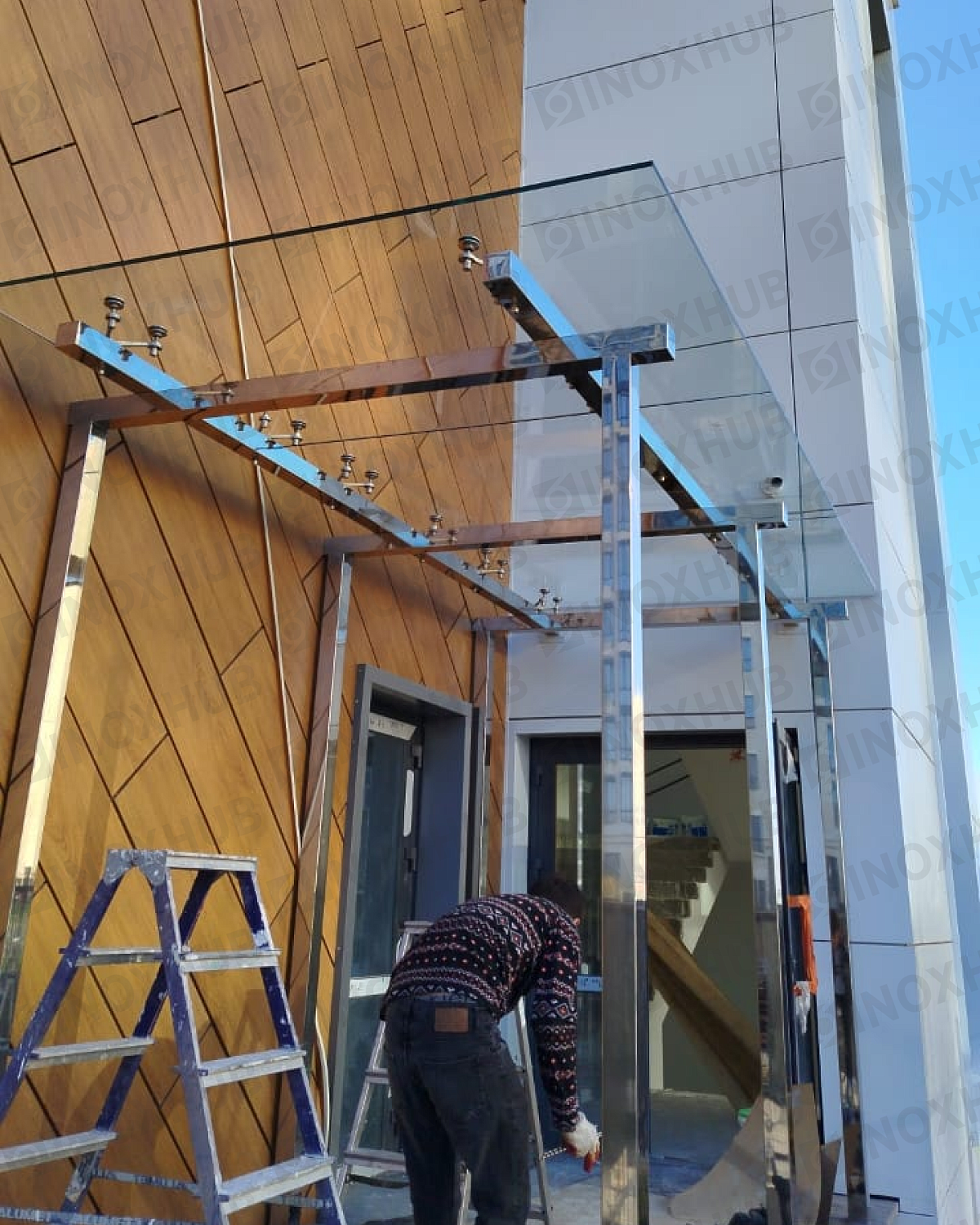 Проекты козырьков в г. Ставрополь