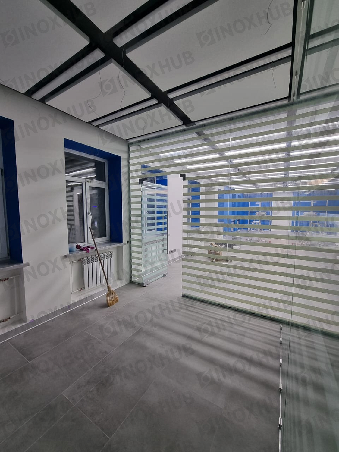 Проект остекление офиса "Газпром" в г. Ставрополь