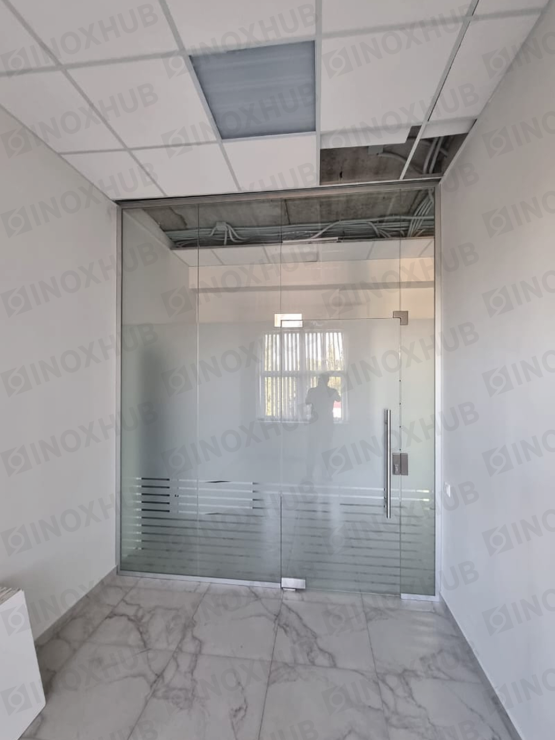 Проект стеклянные офисные перегородки в г. Ставрополь