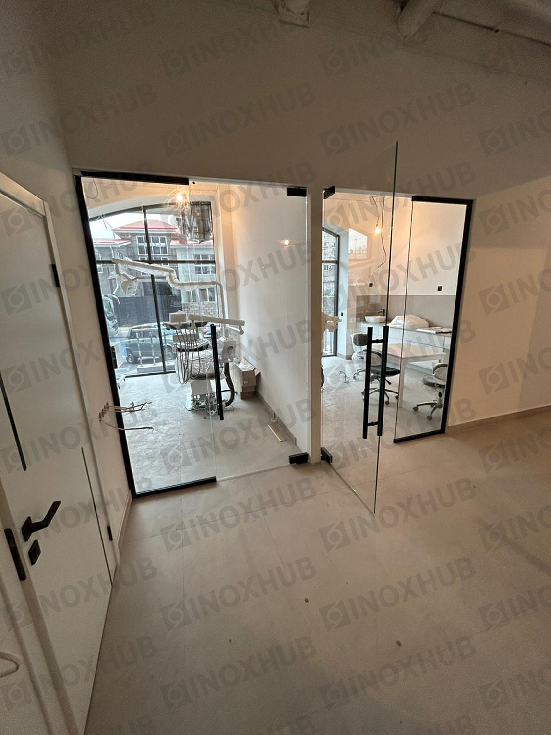 Проект стеклянные офисные перегородки в г. Ставрополь