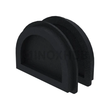 Уплотнительная резинка под Стеклодержатель (064 штамп. на плоскость полукруг.), стекло 10.0 мм