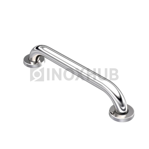 Поручень настенный прямой, L=400 мм, Ø38 мм, AISI 201, GRIT 600