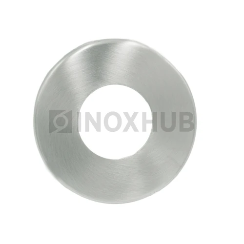 Низ стойки большой декоративный, Ø38.1×84.0 мм, AISI 304, GRIT 320