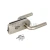 Замок (86-1 SNP) с нажимной ручкой, притвором, без отв. части, Алюминий под SSS