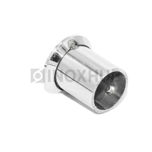 Фланец настенный, Ø16.0 мм, AISI 304, GRIT 600