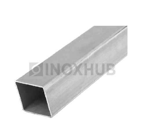 Профильная труба AISI 430, 30×30×1.0×6000 мм, GRIT 320