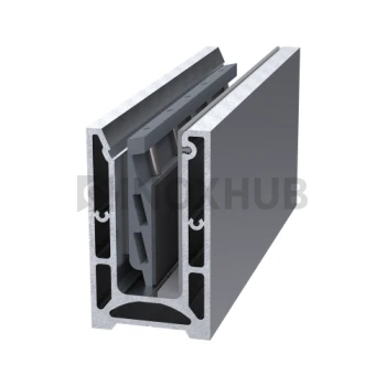 Профиль 106 БАЗА комплект, 62.0×106.0×3000 мм, не анодированный алюминий