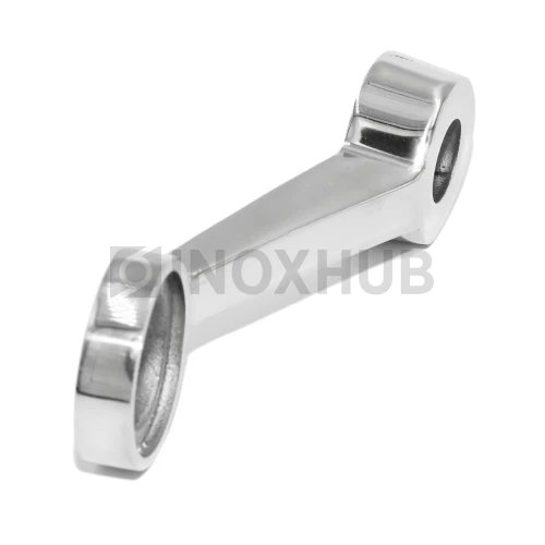 Половина I-образного спайдера, КОРОТКИЙ, AISI 316, GRIT 600