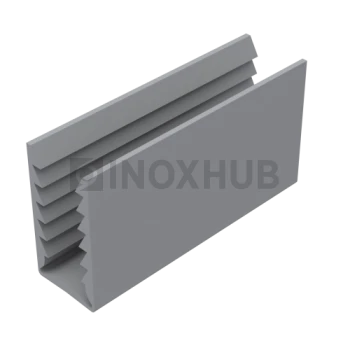 Уплотнитель в профиль 587 (30×17), ПВХ серый, 1 пог.м