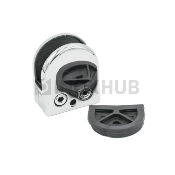 Стеклодержатель штамп. Ø38.1 мм, стекло 8.0 мм, AISI 304, GRIT 600