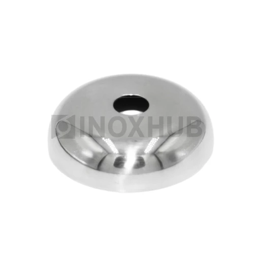 Низ стойки малый декоративный, Ø10.0 мм, AISI 304, GRIT 600