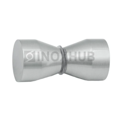 Кноб (693 SC), стекло 6.0-12.0 мм, матовый хром