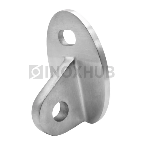 Крепление тяги к стене вертикальное, AISI 316, GRIT 320