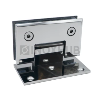 Петля (305 PSS) стена-стекло (c фаской) одностороннее крепление, нерж. сталь полированная