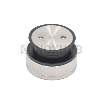 Точечное крепление (503 SSS) 11.5-14.5 мм, регулируемое под зенковку, AISI 304, нерж. сталь матовая