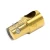 Держатель стекла (914А Gold) торцевой, штанга Ø19 мм, под Золото