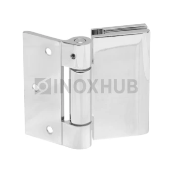 Петля (518 PC) стена-стекло, открывание наружу, полированный хром