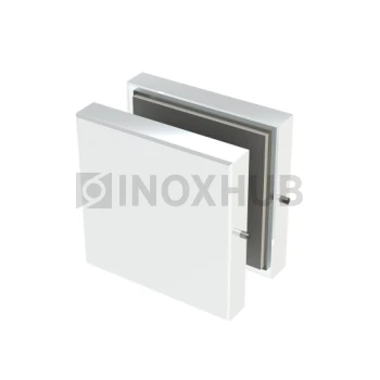 Коннектор (122 PSS) стекло-стекло, стекло 10-12 мм, нерж. сталь полированная