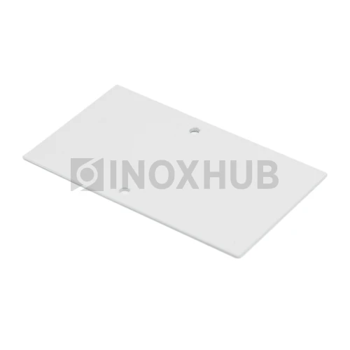 Торцевая заглушка на профиль 106, RAL 9006 серый металлик