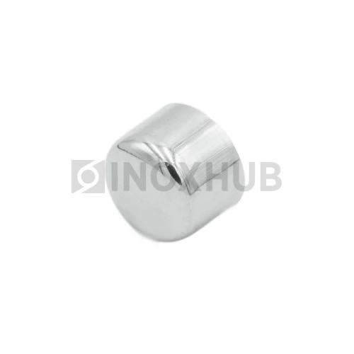 Заглушка внешняя штамп., Ø16.0 мм, AISI 304, GRIT 600