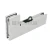 Фитинг угловой (140B SSS) на фрамугу с ответной частью под замок, со стопором, нерж. сталь матовая