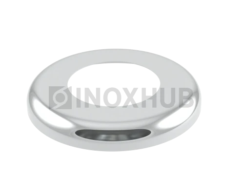 Низ стойки малый декоративный, Ø38.1×74.0 мм, AISI 304, GRIT 600