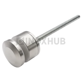 Точечный стеклодержатель с доп. регулировкой, стекло 6.0-30.0 мм, М10, AISI 304, GRIT 320