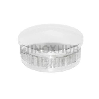 Заглушка литая плоская, Ø38.1 мм, AISI 304, GRIT 600