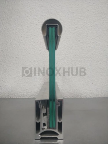 Профиль 80 БАЗА комплект, 60.0×80.0×6000 мм, Анодированный алюминий