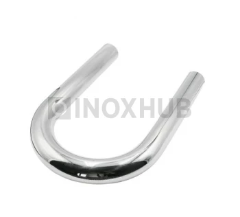 Окончание поручня пандуса, Ø42.4 мм, AISI 304, GRIT 600