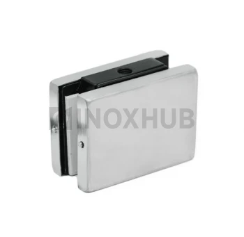 Коннектор (191S SSS) стена-стекло с анкером, стекло 10-12 мм, нерж. сталь матовая