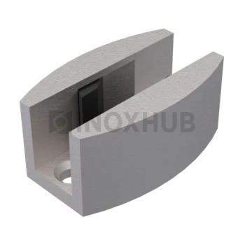 Направляющая нижняя (834 SSS) для откатной двери, нерж сталь матовая