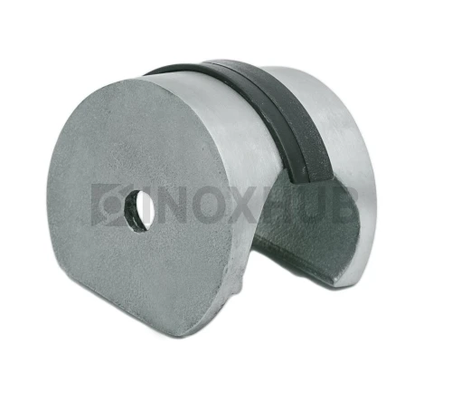 Крепление (830 SSS) трека Ø25 мм на проем, нерж. сталь матовая