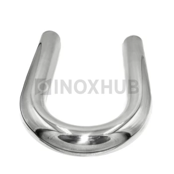 Окончание поручня пандуса, Ø50.8 мм, AISI 304, GRIT 600