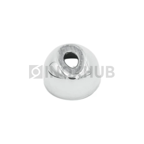 Соединение поручня со стойкой штамп. под 90°, Ø16.0 мм, AISI 304, GRIT 600