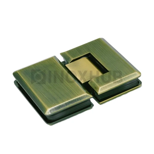 Петля (303 Bronze) стекло-стекло 180°, под Бронзу