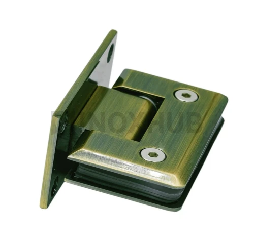 Петля (301 Bronze) стена-стекло двустороннее крепление, под Бронзу