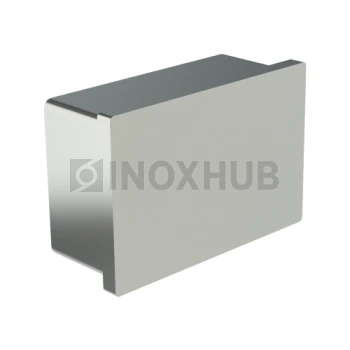 Заглушка для поручня, 60.0×40.0 мм, AISI 304, GRIT 600