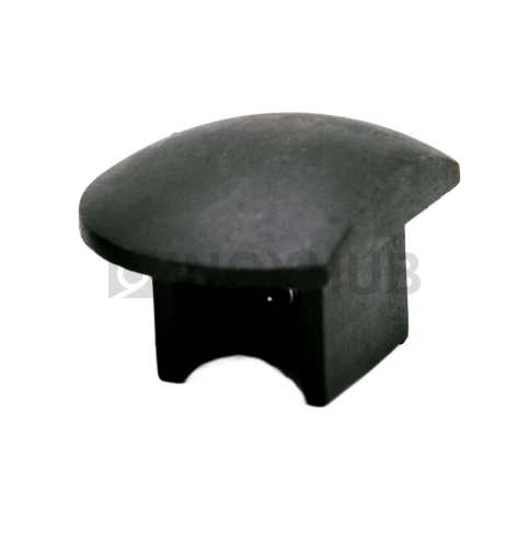 Заглушка (614 aura-L) для профиля (левая), черный