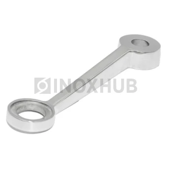 Половина У-образного спайдера, ДЛИННЫЙ, AISI 316, GRIT 600