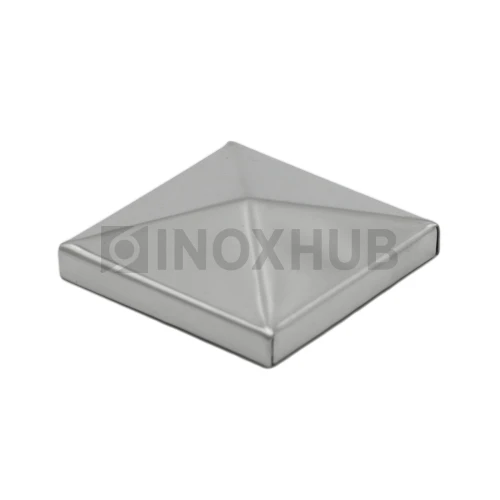 Заглушка сварная, 40.0×40.0 мм, AISI 304, GRIT 600