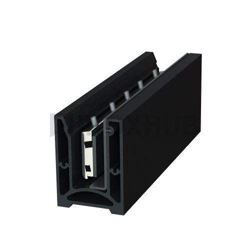 Профиль 80 БАЗА комплект, 60.0×80.0×6000 мм, RAL 9005 Черный Мат